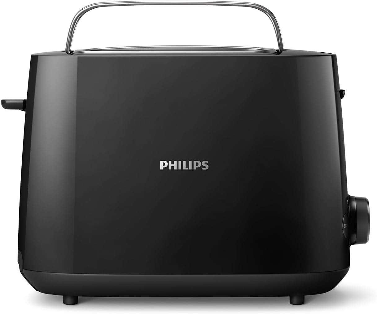 Philips Brödrost - 2 Fack, 8 Inställningar, Uppvärmningsställ, Upptiningsfunktion, Upplyftningsfunktion, Automatisk Avstängning, Svart (HD2581/90)