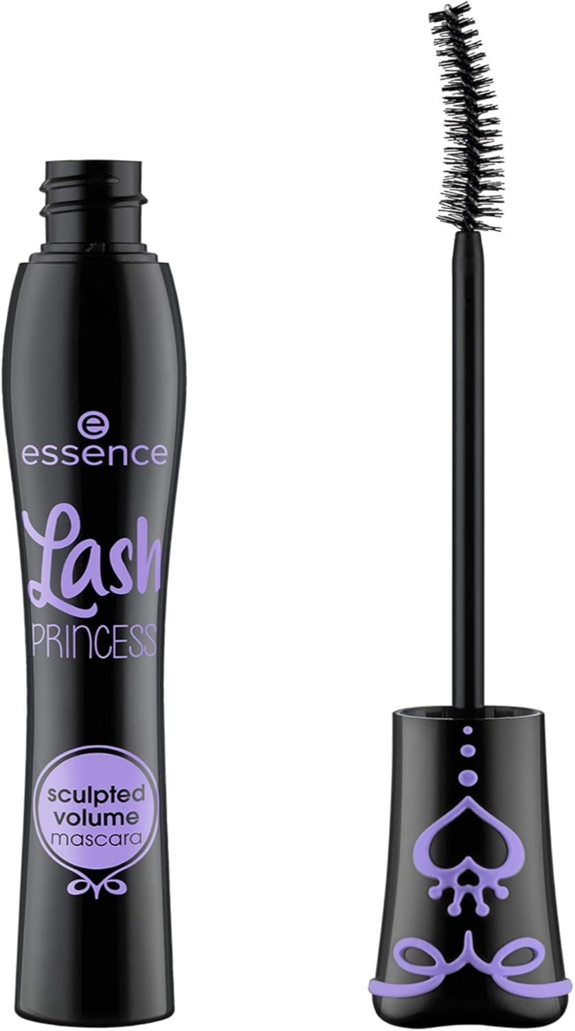 essence cosmetics Ess. Lash Princess Sculpted Volume Mascara De Pestañas, nero