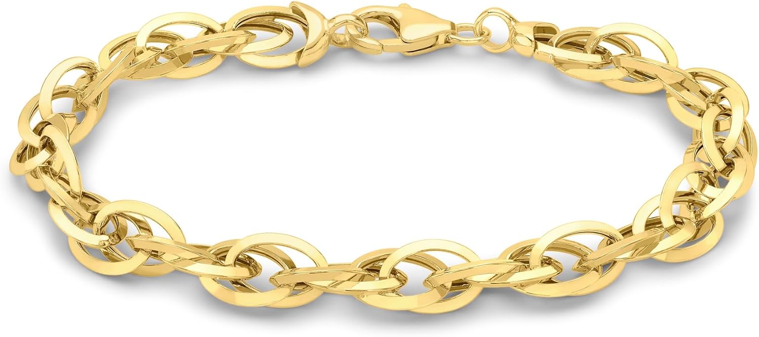 Carissima Gold Bracelet chaîne Or jaune 9 cts 19.0 cm 1.29.7012 Pour Femme
