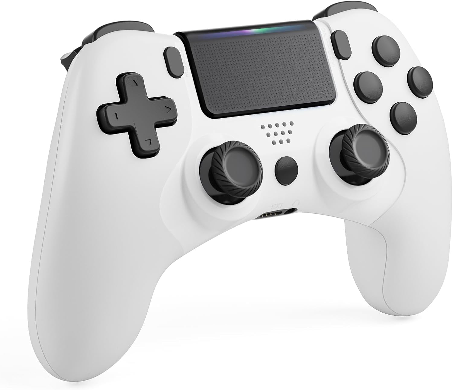 CHEREEKI Kontroler do PS4, bezprzewodowy kontroler Play 4 do PS4 PS4 Slim i PS4 Pro z sześcioosiową funkcją, podwójnym wibracjami, Turbo, gniazdem audio, panelem dotykowym i ergonomiczną konstrukcją