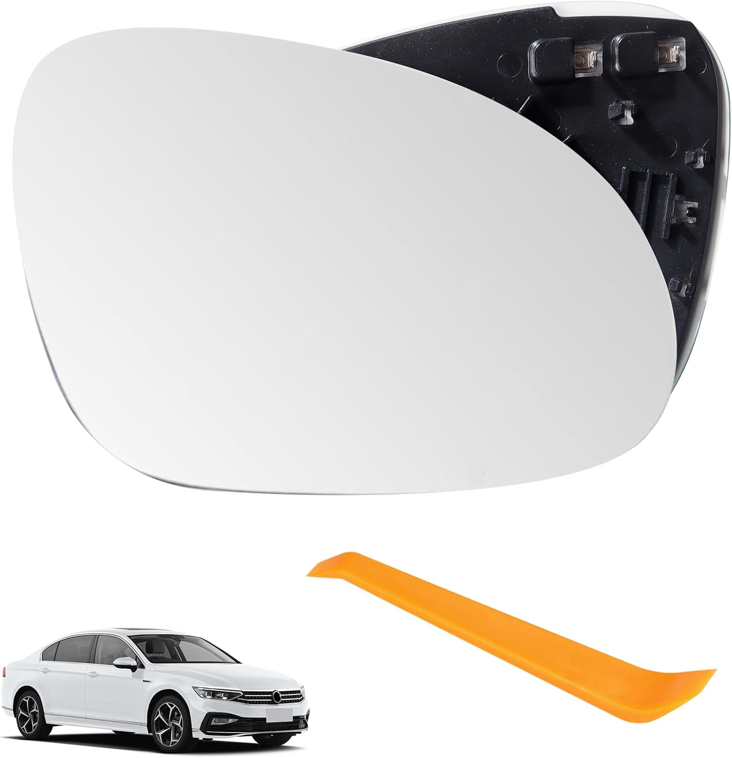 Mirror glass replacement for VW JETTA 5 2005-2010/ VW GOLF 5 2003-2008/ VW PASSAT B6 2007-2011/ SKODA SUPERB Facelift 2007-2008 heated replacement mirror glass passenger side outside mirror aspherical