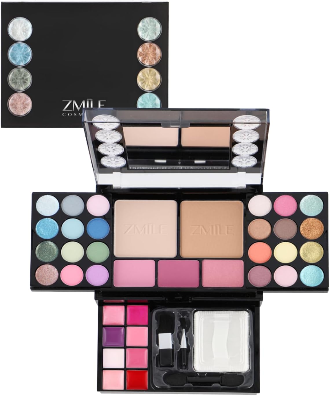ZMILE Cosmetics - - Paleta de maquillaje Diamonds, Cosméticos veganos