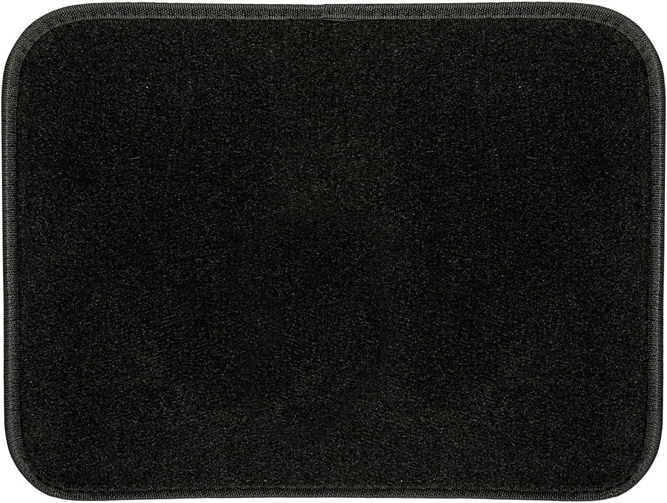 Lampa 26172 Tappetino Battitacco in Moquette, Misura S, Nero