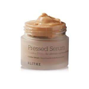 BLITHE Pressed Serum Chaga Mushroom Advanced Skin Tightening Cream for Face Face Tightening and Lifting Formula for a Natural Face Lift 091 fl oz