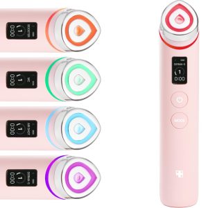 medicube Age R Booster Pro Pink | 6 IN 1 Real Glass Glow Beauty Massager | Looking Glass Skin | Korean Skin Care