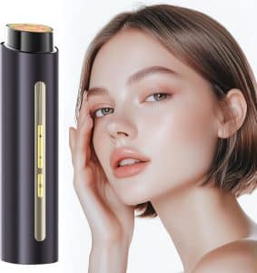 Microcurrent Facial Device BNU 3 in 1 Light Therapy Beauty Massager for Wrinkle Lifting Firming Puffiness Reduction and Promote Absorption 4 Level Skin Tightening Machine for Face Neck and Eye
