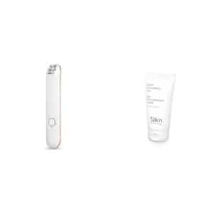 Silkn Anti Aging Device Titan Mini and Slider Gel Wrinkle Reduction and Skin Tightening Rejuvenates Skin on Smaller Face Areas Cordless Use Skin Care Device with LED