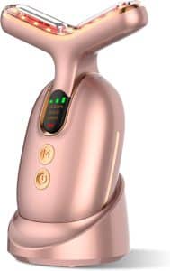 Micro Current Face Beauty Device 3 Modes Red Light Therapy for Face and Neck Multifunctional Facial Massager Tool
