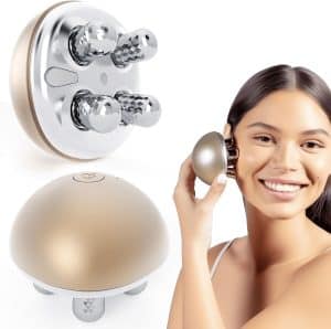 Microcurrent Facial Device Face Massager Tool Eye and Neck Massager Face Roller Beauty Tools for Relaxing Facial Massage and Skin Care Routine