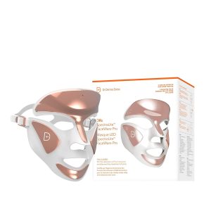 Dr Dennis Gross DRx SpectraLite FaceWare Pro LED Face Mask for Anti Aging Acne Treatment and Skin Rejuvenation with Dual Red Blue Light Therapy
