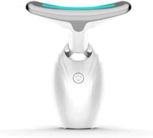 Neck Face Lifting LED Therapy Device Effective Easy to Operate and Easy to Clean All Skin Types Rechargeable and Portable