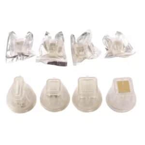 5PCS RF Cartridges Replacements Working Heads for Anti Aging Crystal Micro Needleing Machine 25Pins for face