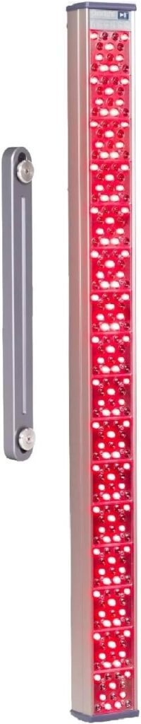 Clearlight RED Light Therapy Full Body Tower - Near-Infrared 650nm & 850nm Wavelength - Pain Relief, Muscle Recovery, Anti-Aging with Fixed Wall Mount