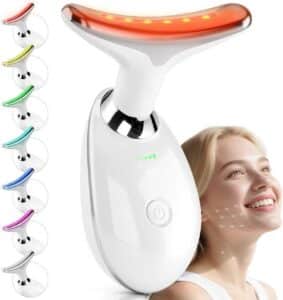 7 Color Face Massager Tool Multifunctional Neck Facial Massager Portable Face culpting Wand for Skin Care