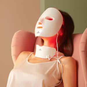 Project E Beauty LightAura Plus | LED Face Neck Mask Skin Rejuvenation | LED Therapy Photon Mask | 7 Colors | Anti Aging | Spot Removal | Reduce Wrinkles | Anti inflammation | Skincare Device