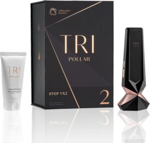 TriPollar Stop Vx 2 | Pollogen Stop U Model UXV Device | New Multi RF + DMA Technology | at Home Facial Device