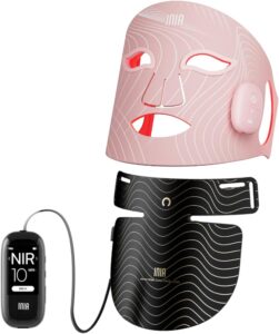 INIA Glow Wireless Red Light Therapy Mask for Face Neck Dcollet