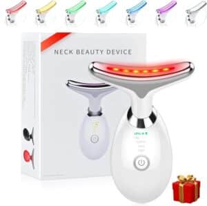 Renewalift 7 Color Neck Face Beauty Device Beauty Tool for Skin Appearance Toning Home Use Facial Device for Women and Men