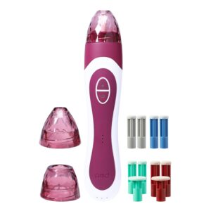 PMD Beauty Personal Microderm Elite Pro At Home Microdermabrasion Machine with Kit for Face and Body Exfoliating Crystals and Vacuum Suction for Fresh and Radiant Skin Three Speed and Suction Options