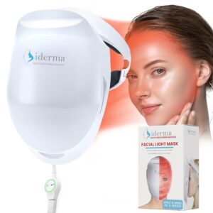 Red Light Therapy for Face LED Face Mask for Eyes Neck Skin | Infrared Therapy Mask for Anti Aging Wrinkles Skin Rejuvenation HSAFSA Eligible