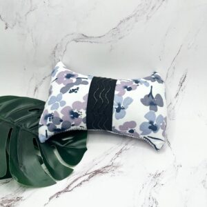 Strapless Handcrafted in The USA Breast Pillow for Woman Side Sleeper Chest Relief Pillow While Sleeping with Anti Aging in Wrinkle Prevention Cotton Support Pillow Flowers