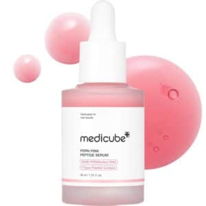 medicube PDRN Pink Peptide Serum Pink glow serum Peptide Niacinamide Hydrating Moisturizing Firming Uneven Skin Tone Korean Skincare | 101 floz 101 floz Rose PDRN Vegan