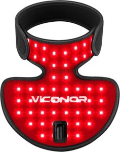 Red Light Therapy for Neck and Chest Red Light Therapy for Face and Neck Device Portable 660nm Red Light 850nm Near Infrared Light Therapy for Body for Skin Tightening